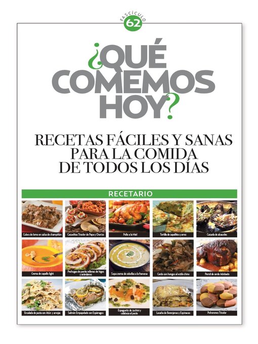 Title details for ¿Qué comemos hoy? by Media Contenidos - Available